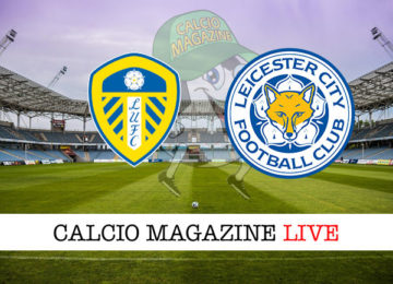 Leeds Leicester cronaca diretta live risultato in tempo reale