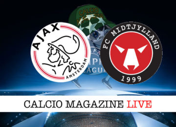 Ajax Midtjylland cronaca diretta live risultato in tempo reale