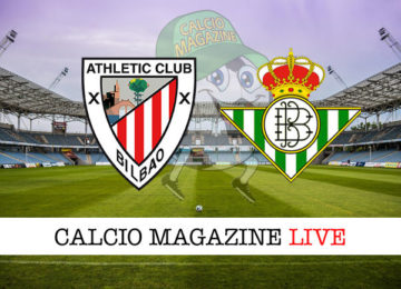 Athletic Bilbao Betis Siviglia cronaca diretta live risultato in tempo reale