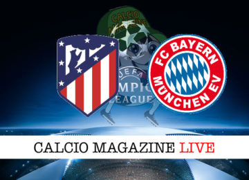 Atletico Madrid Bayern Monaco cronaca diretta live risultato in tempo reale