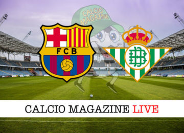 Barcellona Real Betis cronaca diretta live risultato in tempo reale