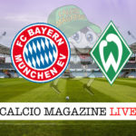 Bayern Monaco Werder Brema cronaca diretta live risultato in tempo reale