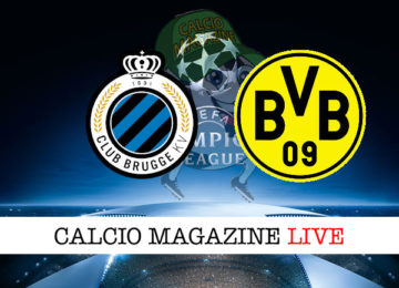 Club Brugge Borussia Dortmund cronaca diretta live risultato in tempo reale