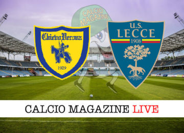 Chievo Lecce cronaca diretta live risultato in tempo reale