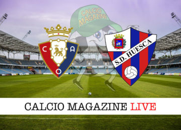 Osasuna Huesca cronaca diretta live risultato in tempo reale