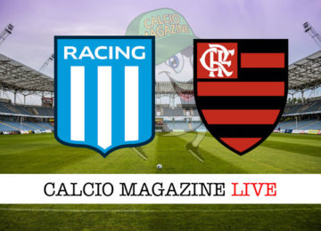 Racing Club Flamengo cronaca diretta live risultato in tempo reale