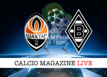 Shakhtar Donetsk Borussia-mgladbach cronaca diretta live risultato in tempo reale