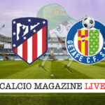 Atletico Madrid Getafe cronaca diretta live risultato in tempo reale