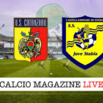 Catanzaro Juve Stabia cronaca diretta live risultato in tempo reale