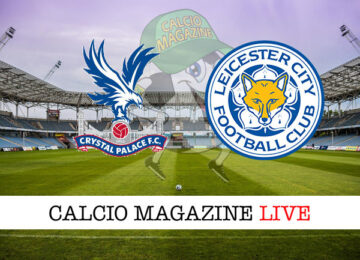 Crystal Palace Leicester cronaca diretta live risultato in tempo reale