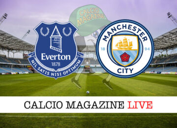 Everton Manchester City cronaca diretta live risultato in tempo reale