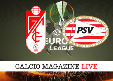 Granada PSV Eiindhoven cronaca diretta live risultato in tempo reale