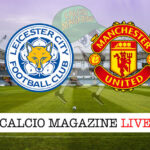 Leicester Manchester United cronaca diretta live risultato in tempo reale