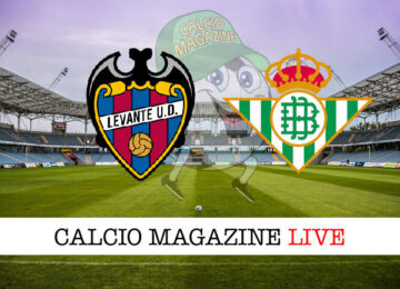 Levante Real Betis cronaca diretta live risultato in tempo reale