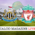 Newcastle Liverpool cronaca diretta live risultato in tempo reale