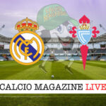 Real Madrid Celta Vigo cronaca diretta live risultato in tempo reale