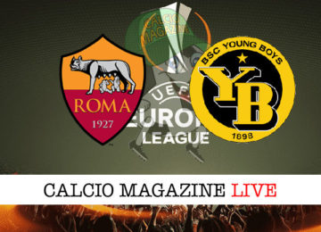 Roma Young Boys cronaca diretta live risultato in tempo reale
