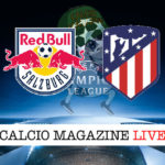 Salisburgo Atletico Madrid cronaca diretta live risultato in tempo reale