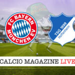 Bayern Monaco Hoffenheim cronaca diretta live risultato in tempo reale