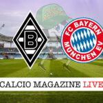 Borussia Monchengladbach Bayern Monaco cronaca diretta live risultato in tempo reale