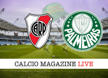 River Plate Palmeiras cronaca diretta live risultato in tempo reale