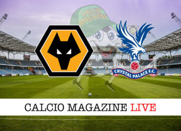 Wolverhampton Crystal Palace cronaca diretta live risultato in tempo reale