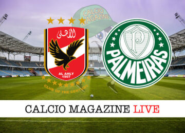 Al Ahly Palmeiras cronaca diretta live risultato in tempo reale