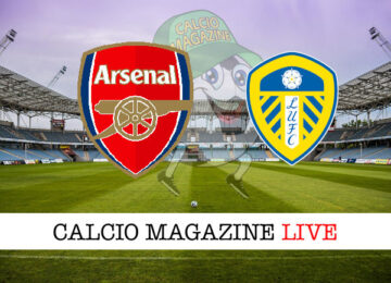 Arsenal Leeds United cronaca diretta live risultato in tempo reale