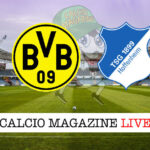 Borussia Dortmund Hoffenheim cronaca diretta live risultato in tempo reale