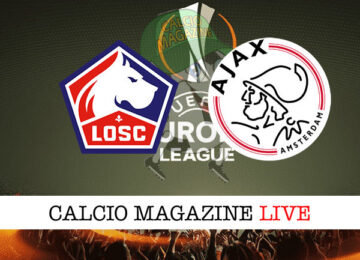 Lille Ajax cronaca diretta live risultato in tempo reale