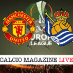 Manchester United Real Sociedad cronaca diretta live risultato in tempo reale