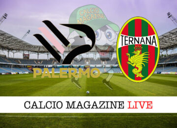 Palermo Ternana cronaca diretta live risultato in tempo reale