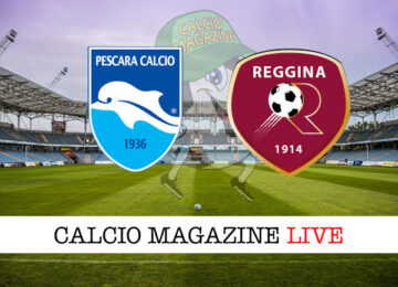 Pescara Reggina cronaca diretta live risultato in tempo reale