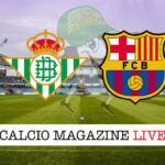 Real Betis Barcellona cronaca diretta live risultato in tempo reale