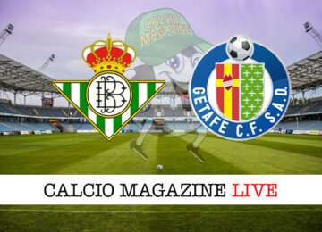 Real Betis Getafe cronaca diretta live risultato in tempo reale