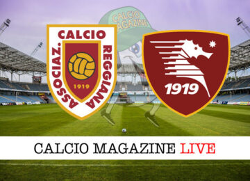 Reggiana Salernitana cronaca diretta live risultato in tempo reale