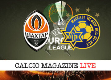 Shakhtar Donetsk Maccabi Tel Aviv cronaca diretta live risultato in tempo reale