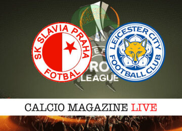 Slavia Praga Leicester City cronaca diretta live risultato in tempo reale