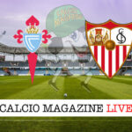 Celta Vigo - Siviglia cronaca diretta live risultato in tempo reale