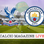 Crystal Palace - Manchester City cronaca diretta live risultato in tempo reale