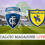 Empoli - Chievo Verona cronaca diretta live risultato in tempo reale