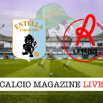 Entella Vicenza cronaca diretta live risultato in tempo reale