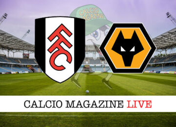 Fulham - Wolverhampton cronaca diretta live risultato in tempo reale