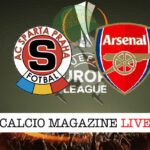 Slavia Praga - Arsenal cronaca diretta live risultato in tempo reale