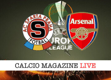 Slavia Praga - Arsenal cronaca diretta live risultato in tempo reale