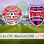 Sudtirol - Virtus Verona cronaca diretta live risultato in tempo reale