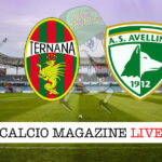 Ternana Avellino cronaca diretta live risultato in tempo reale