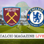 West Ham - Chelsea cronaca diretta live risultato in tempo reale