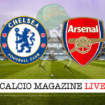 Chelsea Arsenal cronaca diretta live risultato in tempo reale