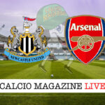 Newcastle - Arsenal cronaca diretta live risultato in tempo reale